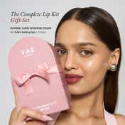 FAE Beauty The Complete Lip Kit Gift Set + Free Love Charm Pendant (4 pcs)