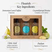 NATURALLY EUROPEAN Somerset Hand Wash Collection Set (3 pcs)