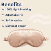 GUBB Satin Eyes Mask - Golden Beige