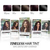Paradyes Timeless Permanent Creme Hair Colour for Grey Coverage - 1.0 Natural Black (160 g)
