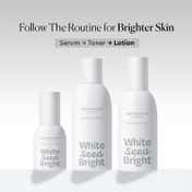 The Face Shop White Seed Brightening Lotion - Korean Niacinamide Moisturizer, Even Skin Tone (145ml)