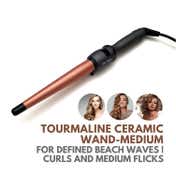 Alan Truman Tourmaline Ceramic Wand - Medium (1 Pc)