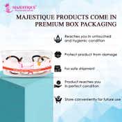 Mjaestique Thick Woven Hair Elastics with Glitter Beads (5 pcs)
