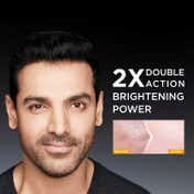 Garnier Men Power White Double Action Charcoal Face Wash (150g)