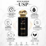 IKYK Klassik Eau De Parfum Unisex Perfume (100 ml)