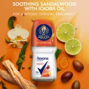 Rexona Antiperspirant Roll-on Sandalwood & Jojoba Oil (50 ml)