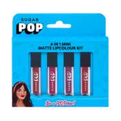 SUGAR POP 4 in 1 Mini Matte Lipcolour Kit - 02 Bare Essentials (4 pcs)