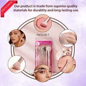 Majestique 7-Piece Makeup Brush Set - Pink (7 pcs)