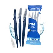 LetsShave Beard Pen Styler & Trimmer - White, Blue (3Pcs)