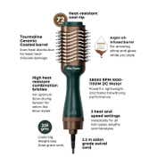 Alan Truman The Blow Brush with Storage & Travel Case-Jade Green (740 g)
