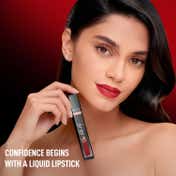 RENEE Stay With Me Liquid Lipstick - Rage Of Red (6 ml)