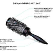Denman Large Hot Curl Brush 48mm D76 - Black & White