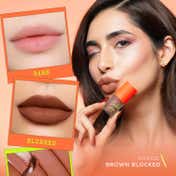 Renee Delulu Blurring Matte Liquid Lipstick - Brown Blocked (4 ml)