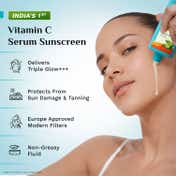 Pilgrim 5% Vitamin C Complex Brightening Serum Sunscreen SPF 50+ PA++++ (50 ml)