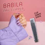 Babila Set of Large Nail Clipper & Nail Buffer 7 Steps NCB-V032 (2 pcs)