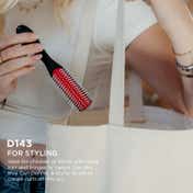 Denman Small Styling Curl Brush D143 - Red