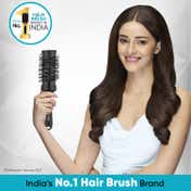 Vega Hot Curl Brush for Hair Styling Drying and Add Volume for Men & Women Medium (H2-PRM) (74 g)