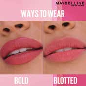 Maybelline New York Serum Lipstick (Matte) 8Hr Hydration + one-swipe bold color - 007 Avenue A (4.5g)