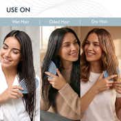 Ikonic Me Eco Spiral Travel Brush IKM-2109 - Powder Blue