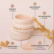 The Face Shop Vitamin B Tinted Overnight Lip Balm With Watermelon Shea Butter Soft, Pink Lips (5 g)