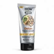 WOW SKIN SCIENCE Men Korean Ginseng + Kojic Acid Detan Face Wash Gel (150 ml)