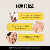 Dr. Sheth's Ceramide & Vitamin C Oil-Free Sunscreen SPF 50+ PA++++ In-Vivo Tested (30g)