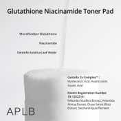 APLB Glutathione Niacinamide Toner Pad (100 ml)