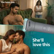 Philips BG3470/15 Body & Intimate Grooming Trimmer for Men - Grey