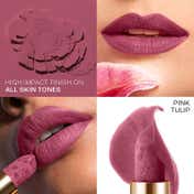 Lakme Rouge Bloom Powder Matte Bullet - Pink Tulip (4 g)