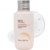 The Face Shop Ceramide & Rice Face Toner - Korean Skincare for Brightness & Minimizes Pores (70 ml)