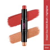 Power Beauty Dream Duo Stick Blush + Highlighter - Coral Blush & Univarsal Gold Highlighter (9.4 g)