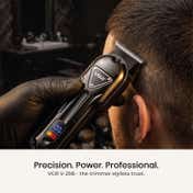 VGR V-298 Hair & Beard Trimmer with 4 Guide Combs 200 Min Runtime 2-Year Warranty - Black