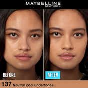 Maybelline New York Fit Me Matte + Poreless Liquid Foundation SPF 22 - 137 Golden Tan (30 ml)