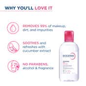 Bioderma Sensibio H2O Dermatological Micellar Water - Makeup Remover Prevents Clogged Pores (250 ml)