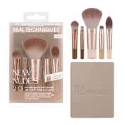 Real Techniques New Nudes On-The -Glow Mini Brush Set (5 pcs)