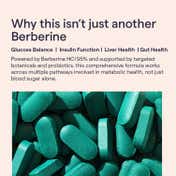 The Good Bug Berberine 95% with Probiotics 1000 Mg (60 Veg Tablets)