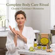 NATURALLY EUROPEAN Somerset Ginger and Lime Body Care Set (3 pcs)
