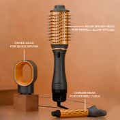 Winston 4-In-1 Hair Styling Blow Brush - Grey