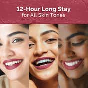Mamaearth Moisture Matte Longstay Lipstick - 19 Spiced Petals (2 g)