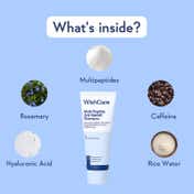 WishCare Multi Peptide Anti Hairfall Shampoo & Conditioner Combo - Rice Water Rosemary (90 ml)