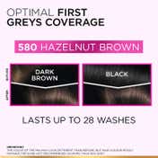 L'Oréal Paris Casting Creme Gloss Hair Color with Glycolic Gloss Complex - 580 Hazelnut Brown (159 g)