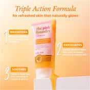 The Pink Foundry Brightening & Exfoliating Vit-C Daily Face Wash (40 ml)