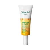 Simple Hydrating UV Fluid SPF 50 PA++++ Hyaluronic Acid Sunscreen for dry and sensitive skin (40 ml)