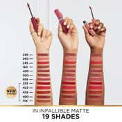 L'Oreal Paris Infaillible Matte Resistance Liquid Lipstick - 225 Spicy Blush (5 g)