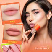 Renee Delulu Blurring Matte Liquid Lipstick - Rose Player (4 ml)