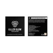 PAC Killer Glow Powder Highlighter Micro Pearls Rose Gold Luminous HD Shine - Raw Silk (8.11 g)