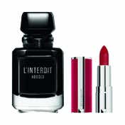 Givenchy L'Interdit Edp Absolu + Le Rouge Deep Velvet 37 Set (2 pcs)