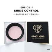 PAC Spotlight Loose Powder Ultra Fine Lightweight Brightens Under Eye Controls Shine - Pink (9 g)