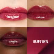 M.A.C Lustreglass Stainglass Lip Tint - Grape Vinyl (3 ml)