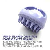 Alan Truman Scalp SOS Scalp Massage & Shampoo Brush - Purple (1 pc)